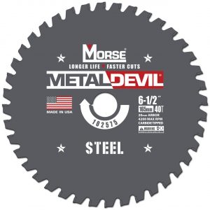 Morse Metal Devil NXT Ø165-1.6/1.2-20-40T  - Tynn stål kapping